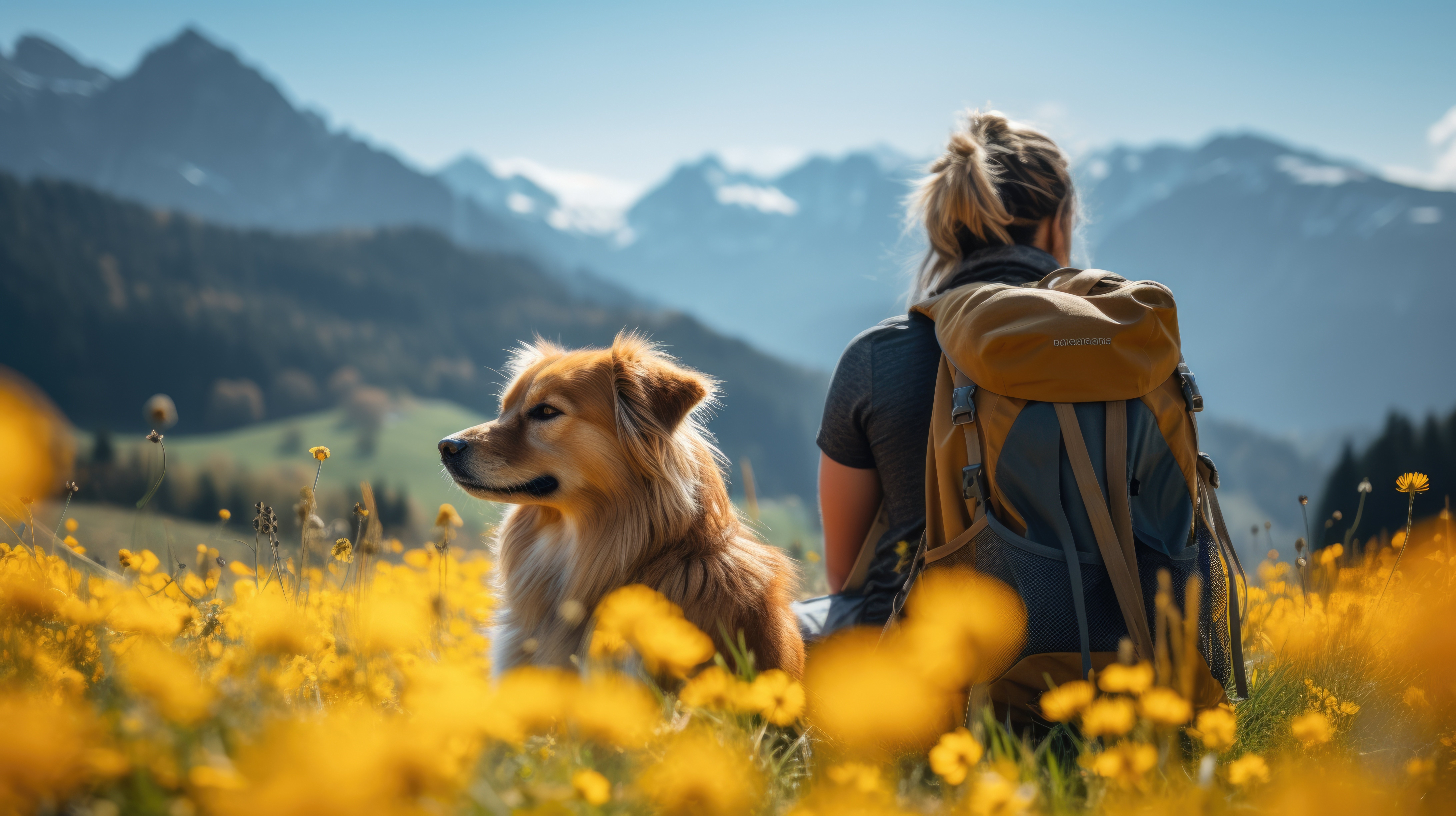 Dog and hike